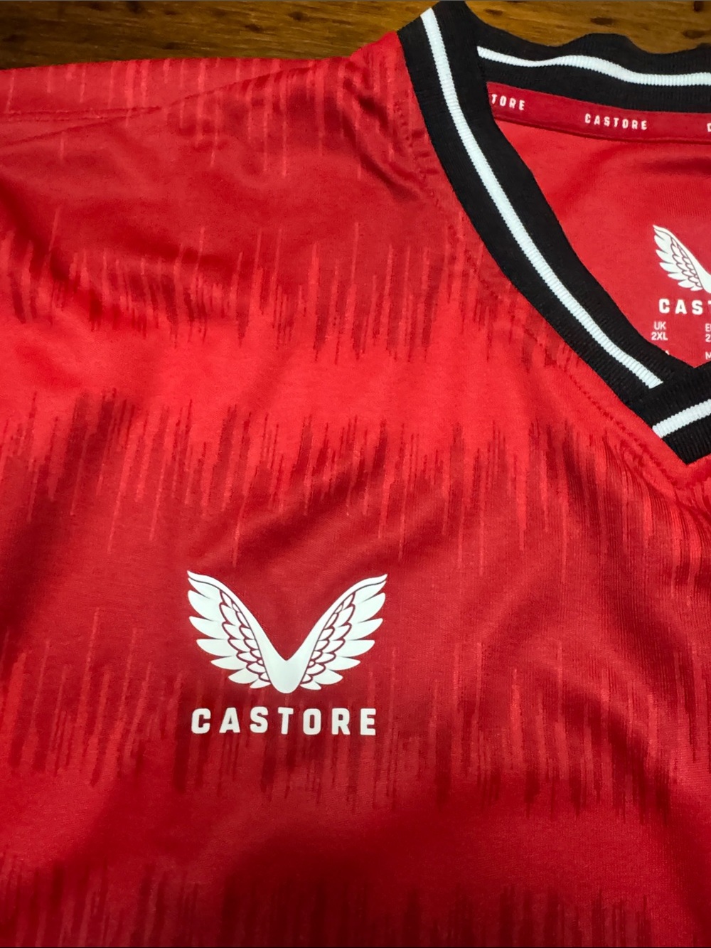 Bayer Leverkusen Red Soccer Jersey by Castore - Picture 6 of 10